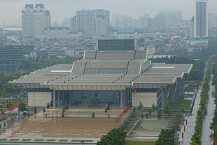 城市中的大型建筑景观