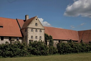 欧式乡村风格的古老建筑