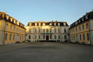 欧式古典建筑庭院景观