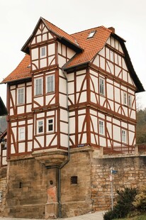 德国传统半木结构房屋