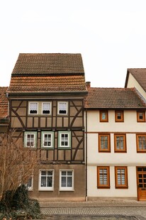 德国传统风格木质框架建筑