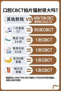 口腔CBCT辐射对比科普