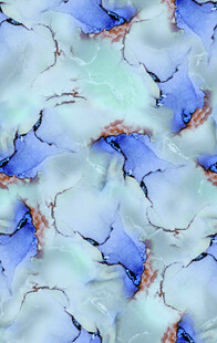 蓝白抽象花纹图案