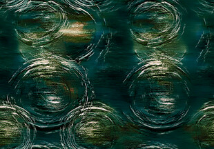 金属质感圆形图案纹理