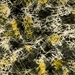 抽象黄绿纹理图案