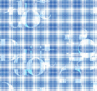 蓝白格子字母背景图案