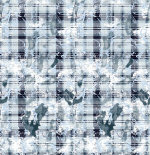 蓝白抽象几何纹理图案