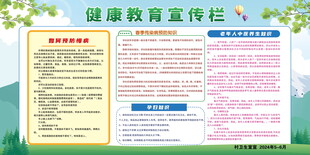 健康教育宣传栏