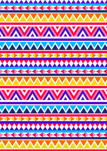 多彩几何图案无缝背景