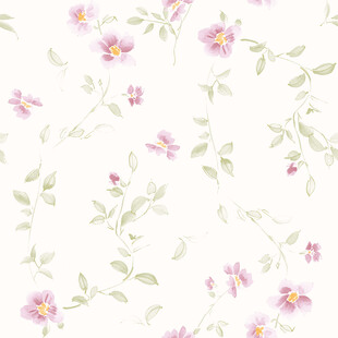 淡雅花卉图案背景
