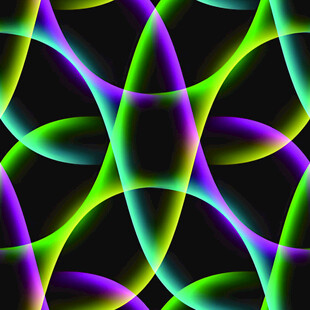 炫彩几何抽象图案背景