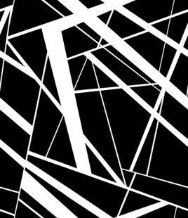 黑白几何线条抽象图案