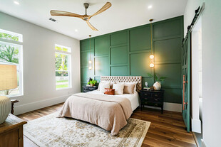 现代简约风温馨卧室空间