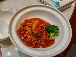 鲍鱼西兰花米饭