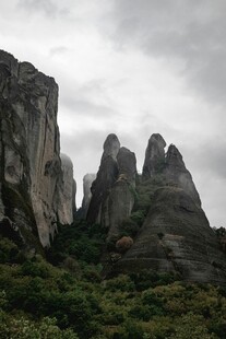 希腊迈泰奥 独特岩石景观