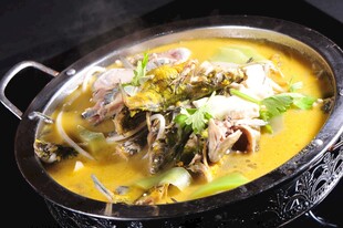 香浓金汤杂鱼