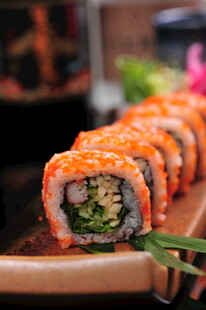 美味寿司卷视觉味觉盛宴