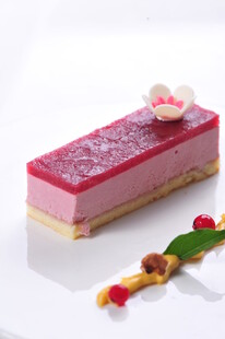 玫瑰冻芝士