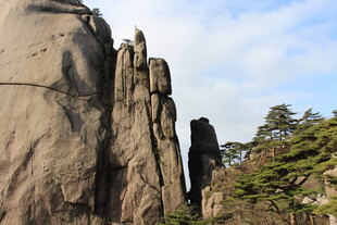 黄山奇峰景观