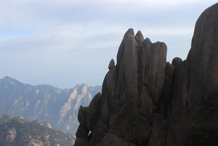 黄山奇峰景观