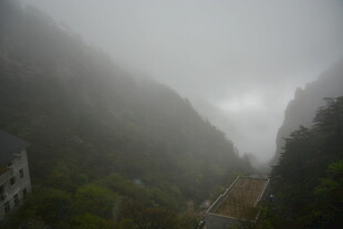 山间雾景 朦胧静谧之美