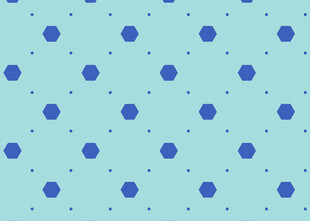 浅蓝色背景上的蓝色圆点图案