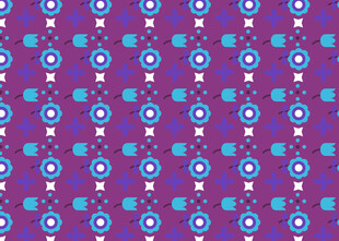 紫色几何图案无缝背景