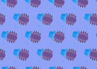 紫色病毒图案背景纹理