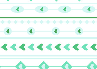 清新绿系几何图案纹理