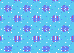 蓝色几何图案无缝背景