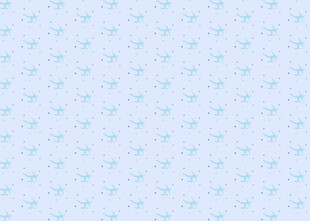 浅蓝色雪花图案背景