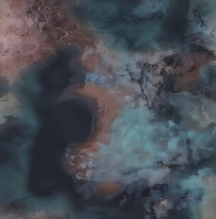 抽象水墨风格纹理图案