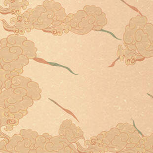 古风云纹图案设计