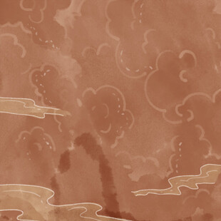 古风祥云纹理背景图案