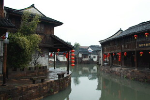 江南水乡古建筑风景