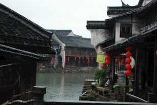 江南水乡古巷风景