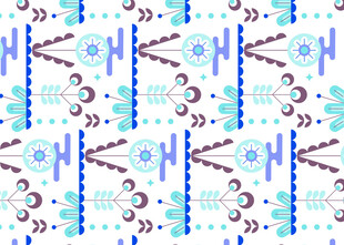 几何图案花纹背景图