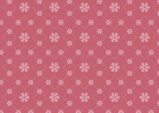 粉色雪花图案背景纹理