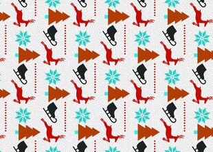 圣诞主题图案背景设计