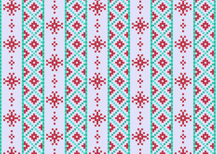 几何雪花图案背景纹理