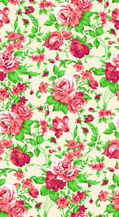 粉色花卉图案背景纹理