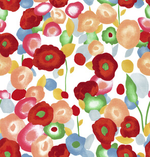 多彩花卉图案背景