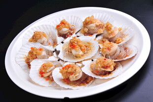 蒜蓉粉丝蒸扇贝