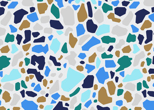 多彩几何图案纹理背景