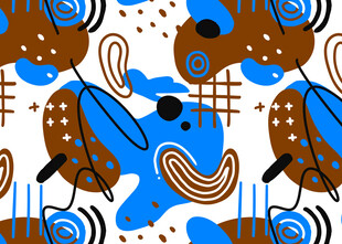 抽象几何图案装饰背景