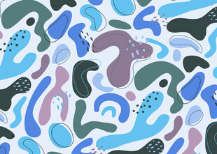 抽象多彩几何图案背景