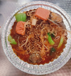 锡纸花蛤粉 酸辣粉