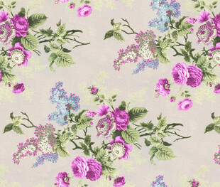 复古花卉图案纹理背景