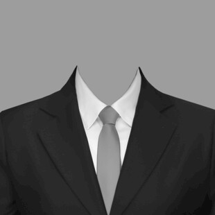 男士商务西装正装展示