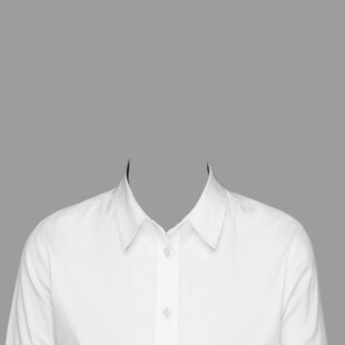 白色无袖衬衫展示图